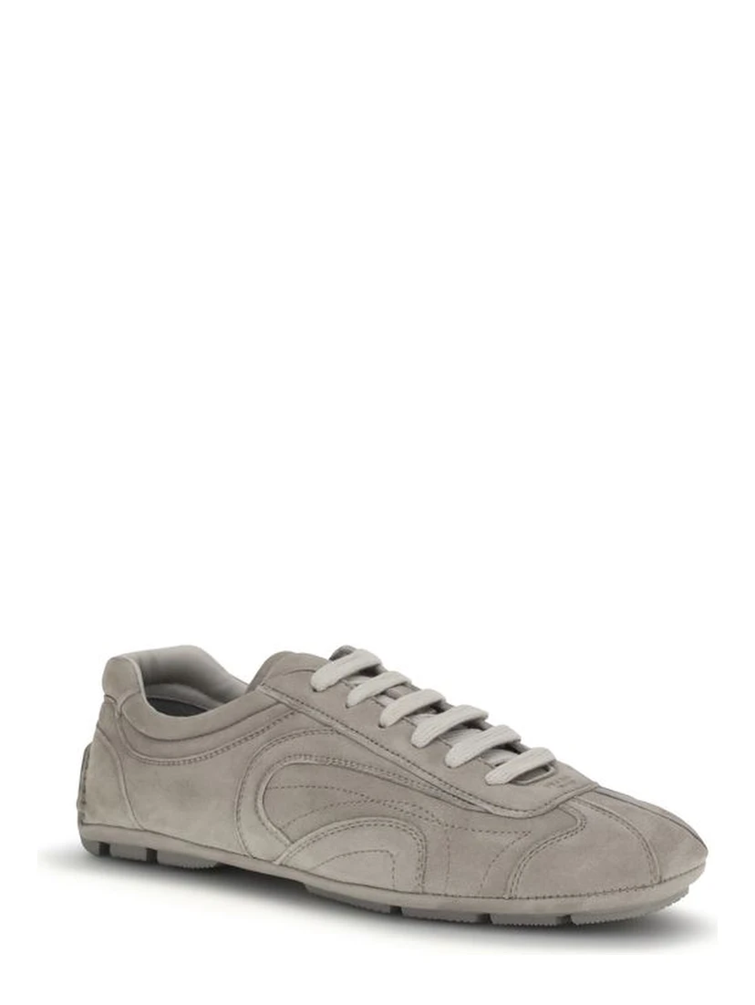 Beige Lamb Ovis Aries Aries Athletic Sneakers