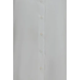 White Cotton Dress Shirt