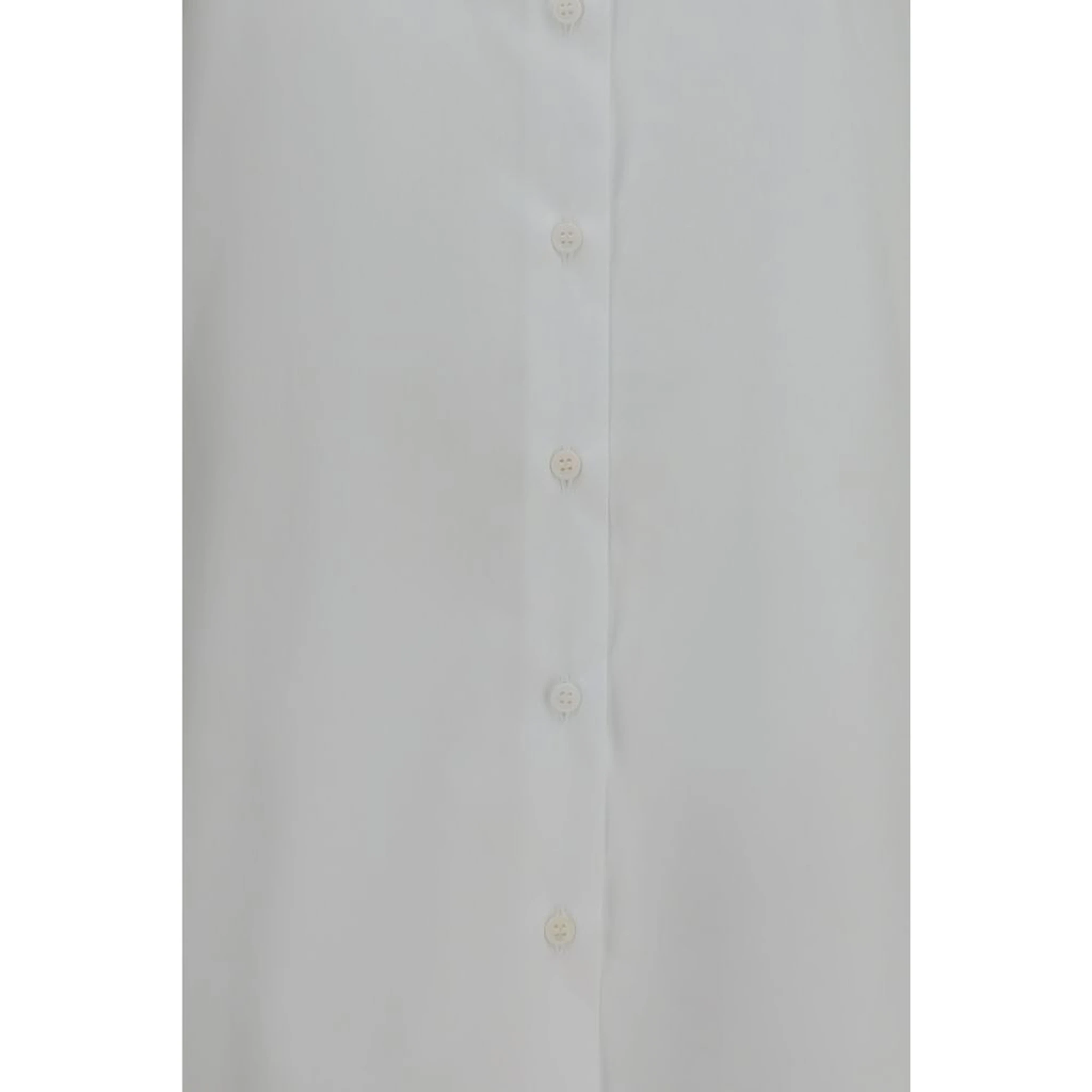 White Cotton Dress Shirt