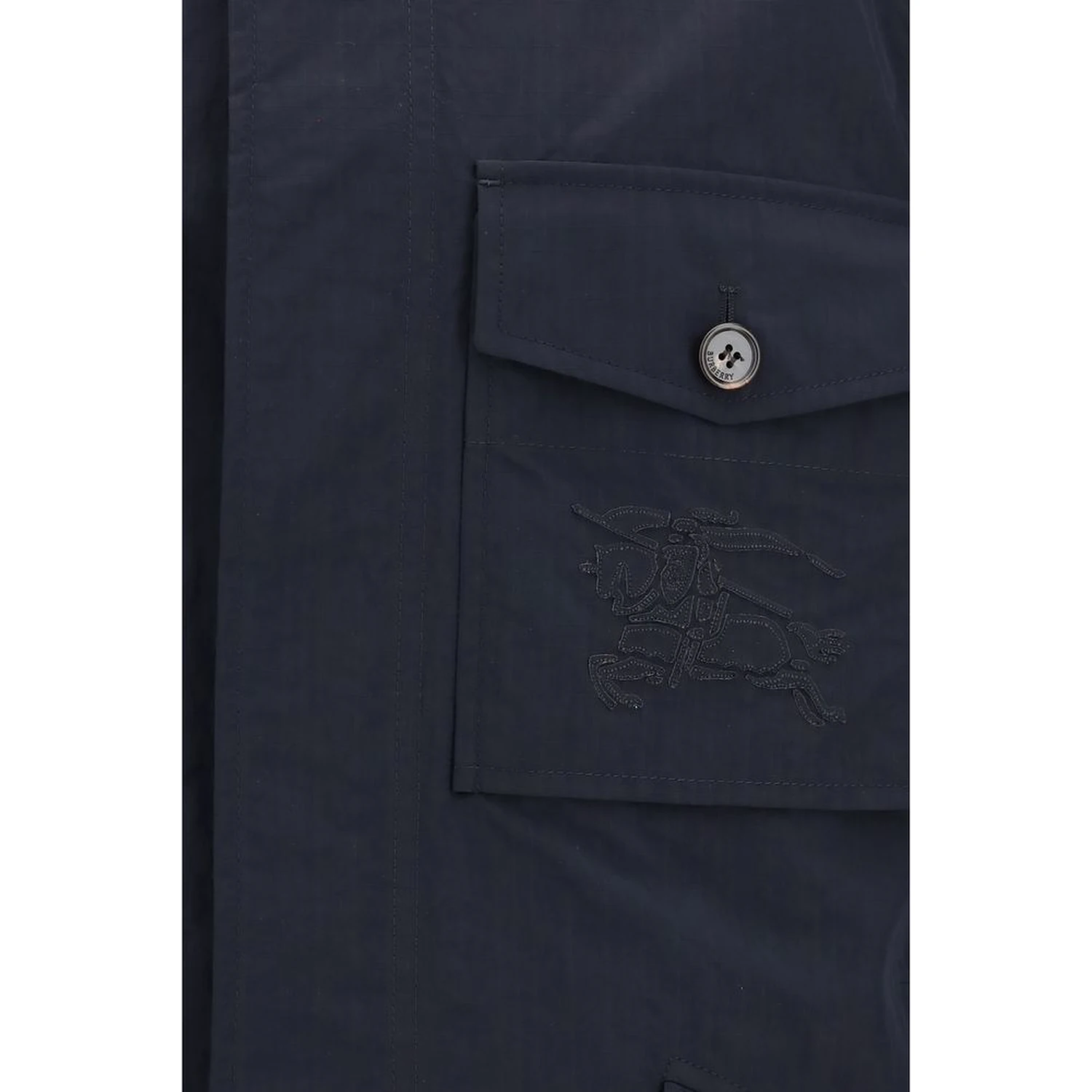 Blue Polyamide Coat