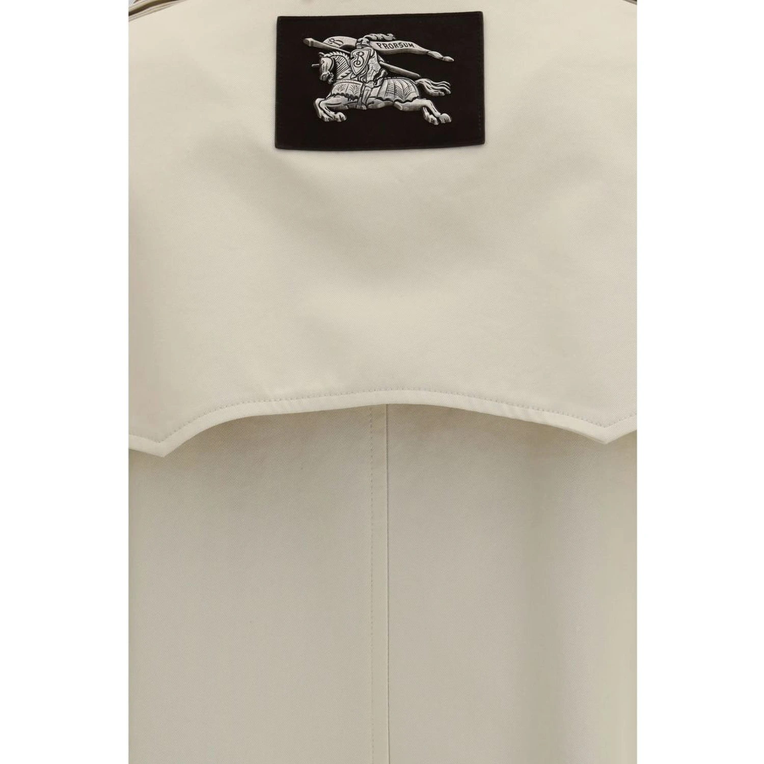 Beige Cotton Trench Coat