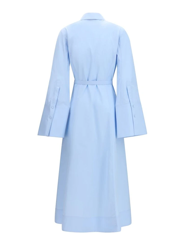 Blue Cotton Casual Dress alternative