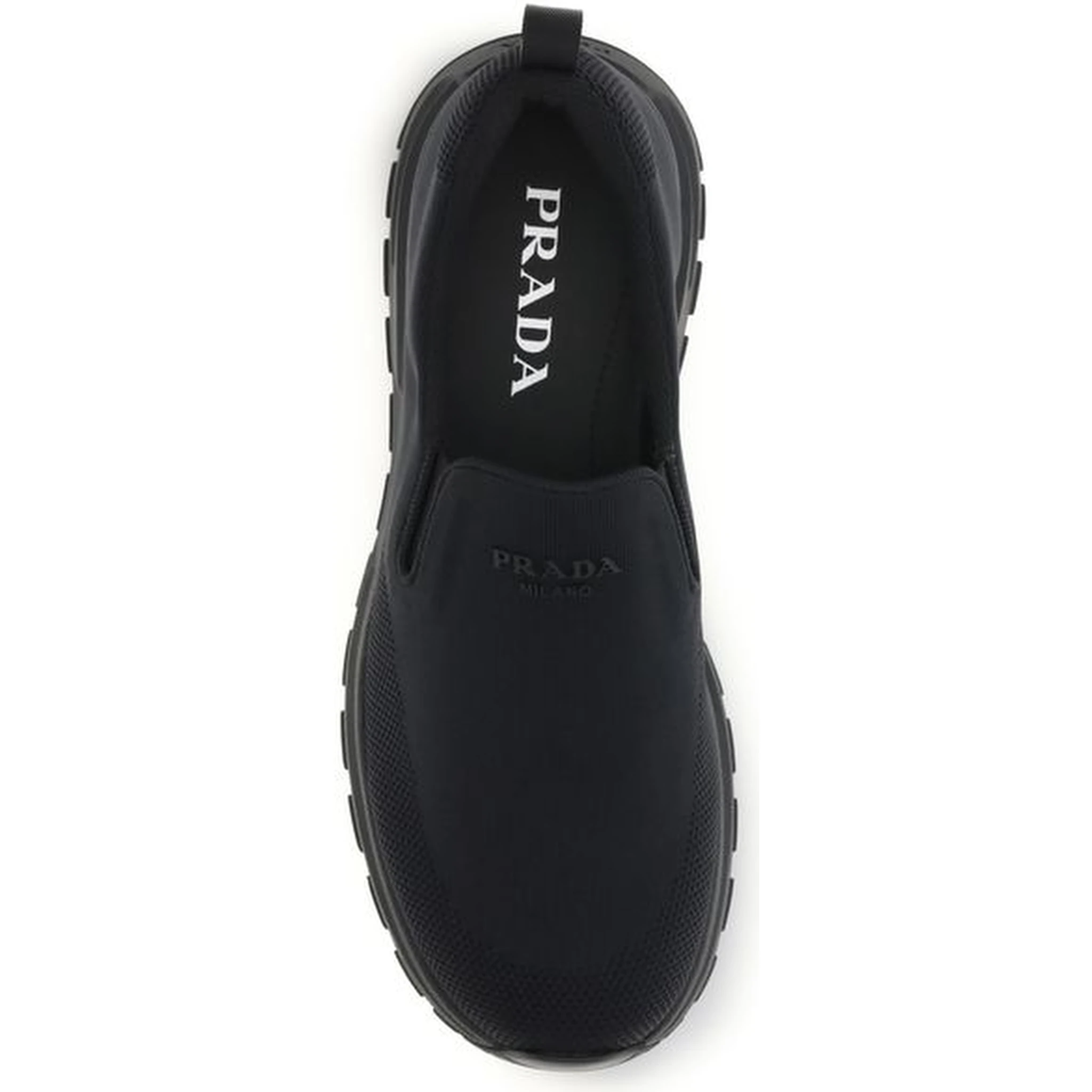 Black Recycled Polyamide Sneakers