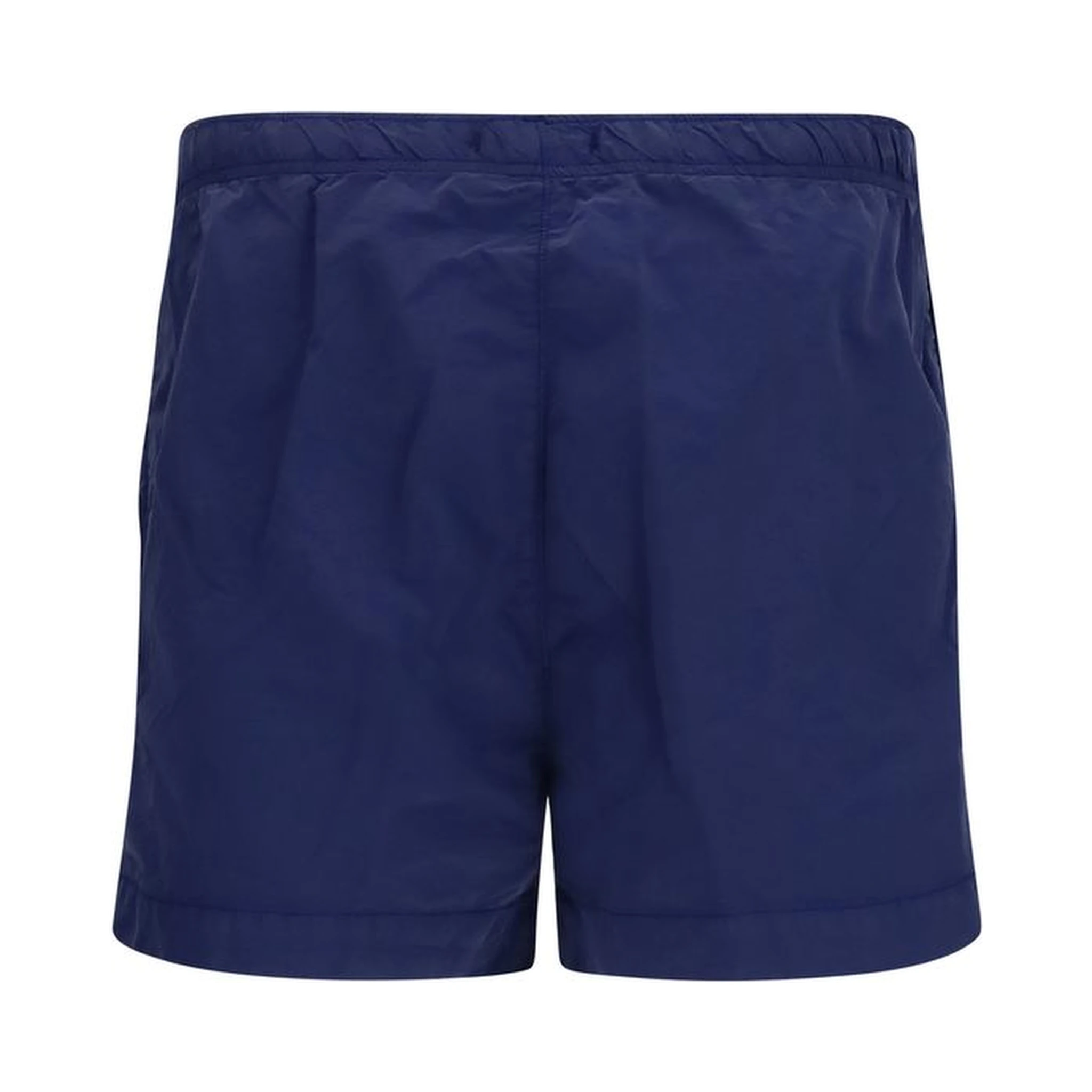 Blue Nylon Short And Mini Shorts