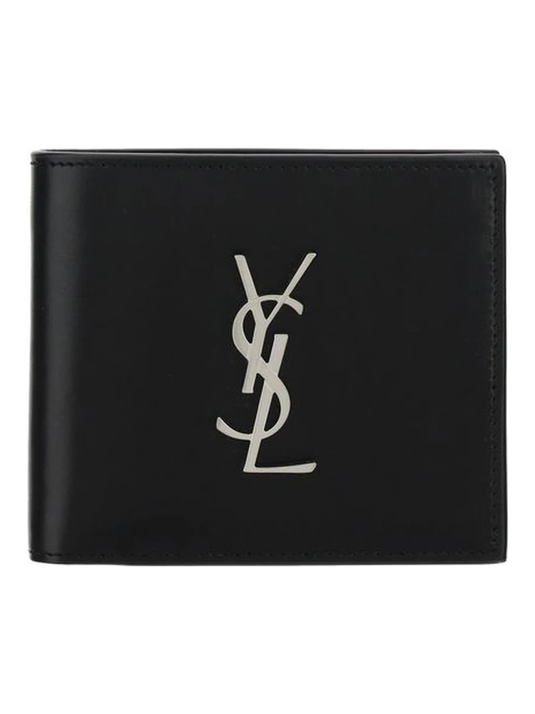 Black Calf Leather Bos Taurus Wallet