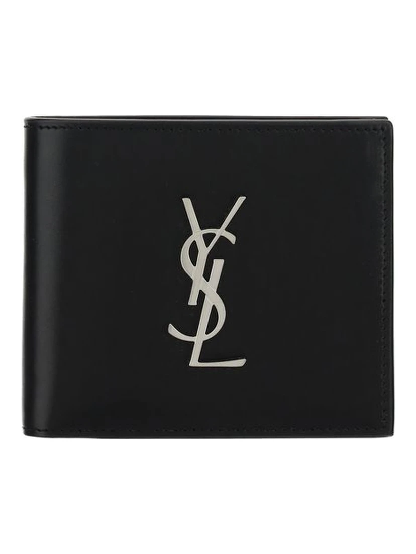 Black Calf Leather Bos Taurus Wallet