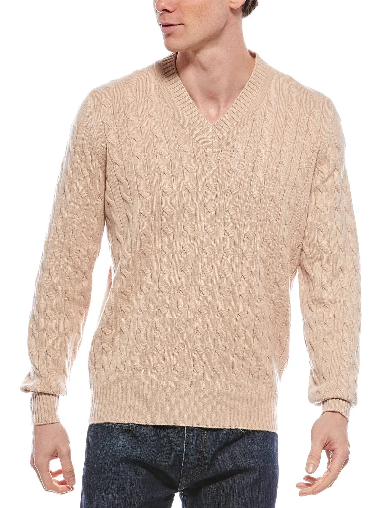 Brown Cashmere Sweatshirt alternative