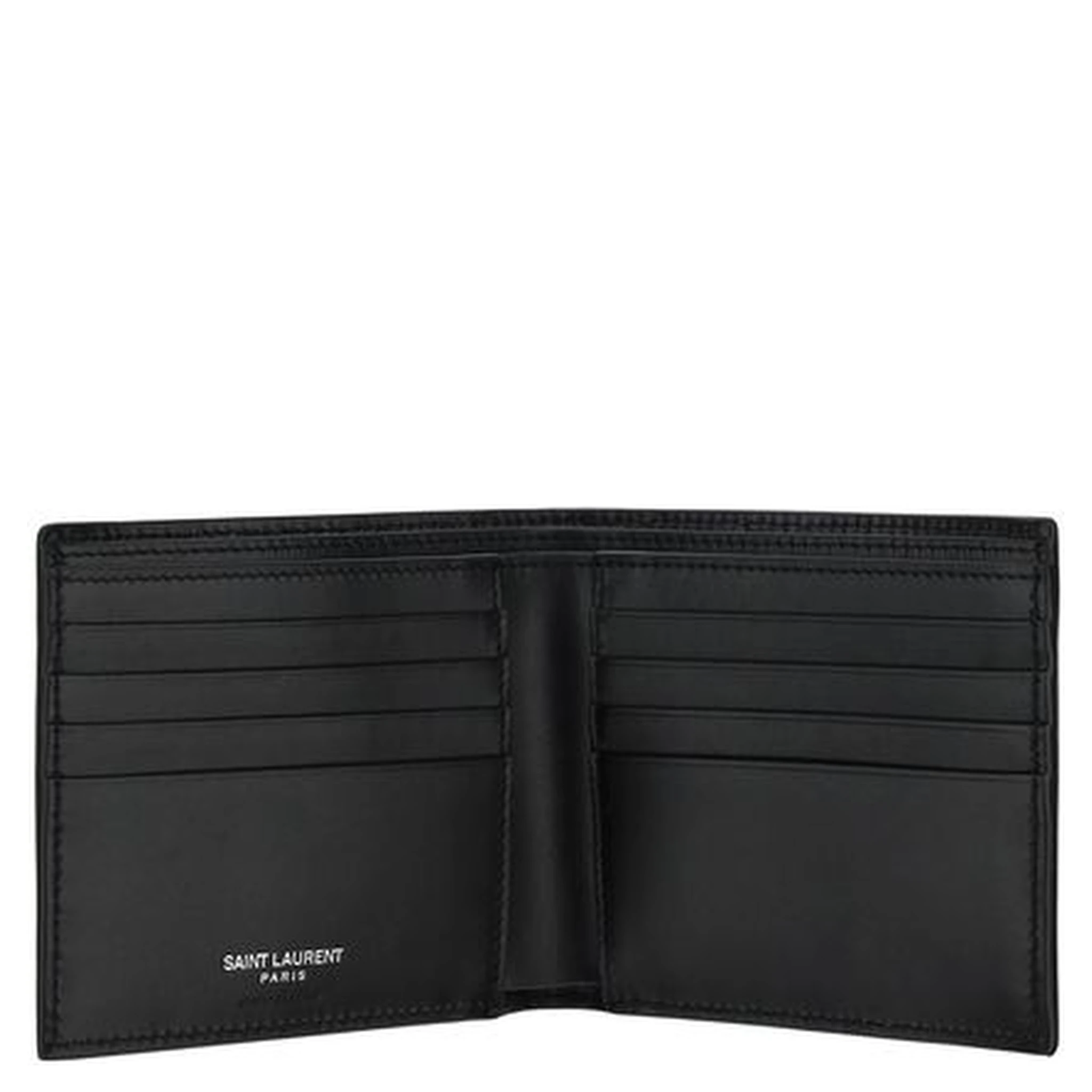 Black Calf Leather Bos Taurus Wallet