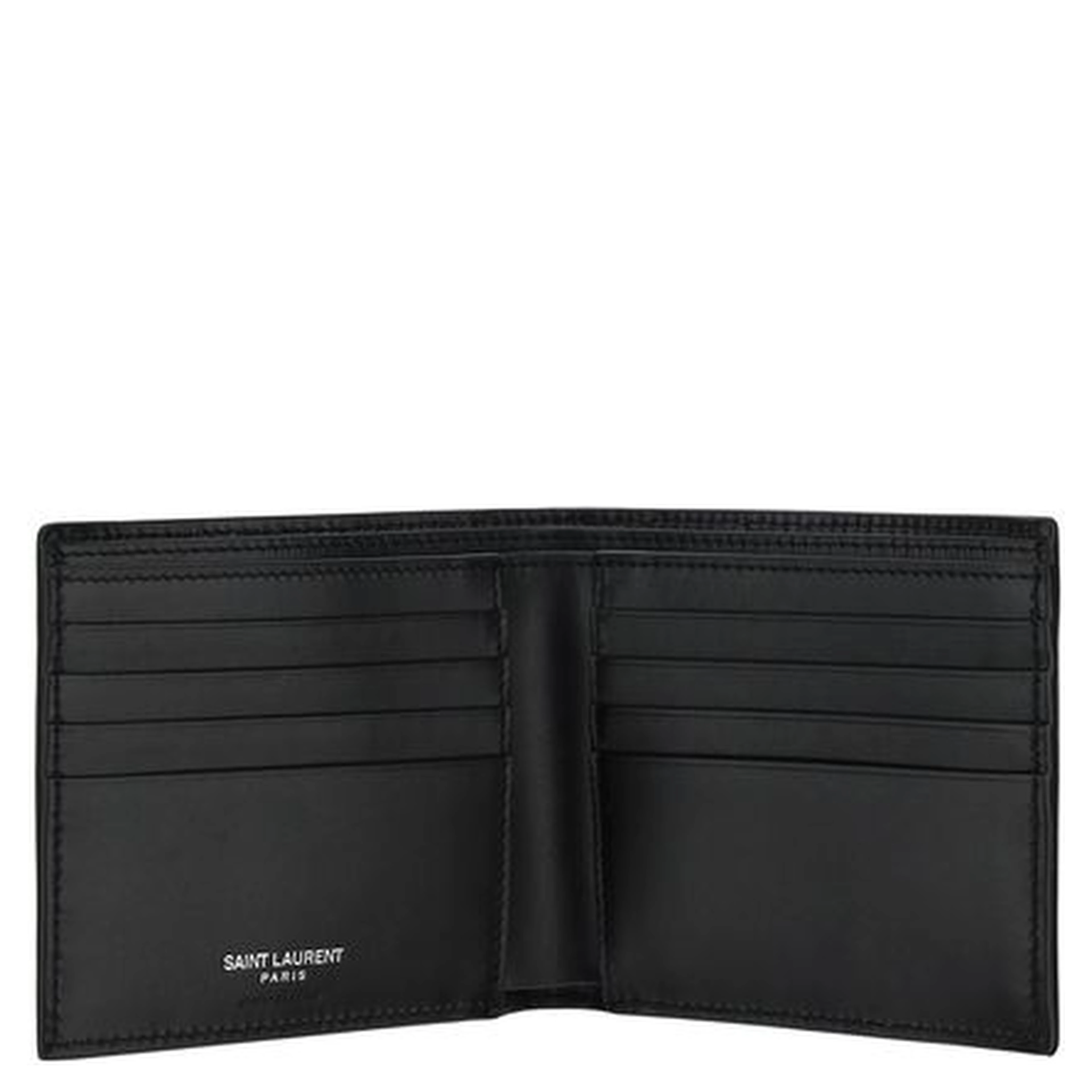 Black Calf Leather Bos Taurus Wallet