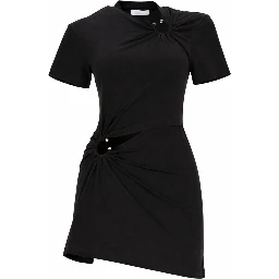 MINI ABITO CON DETTAGLI PIERCING