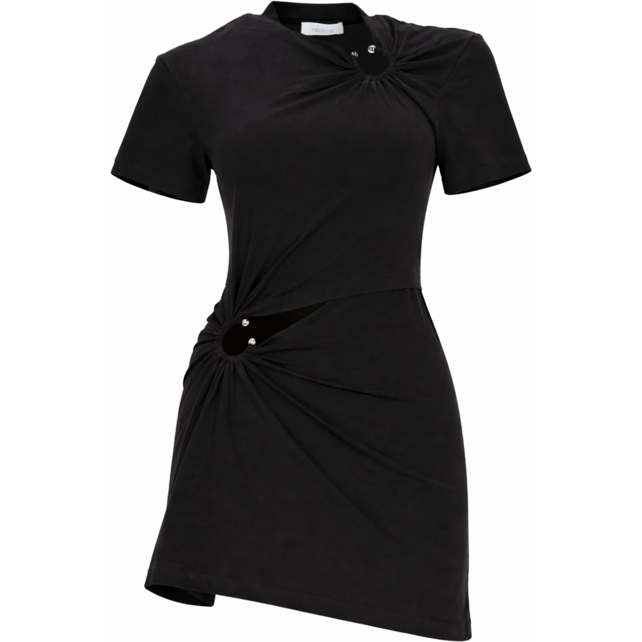 MINI ABITO CON DETTAGLI PIERCING