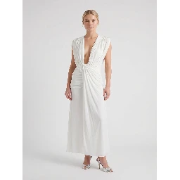 RIPPLE DRAPE GOWN
