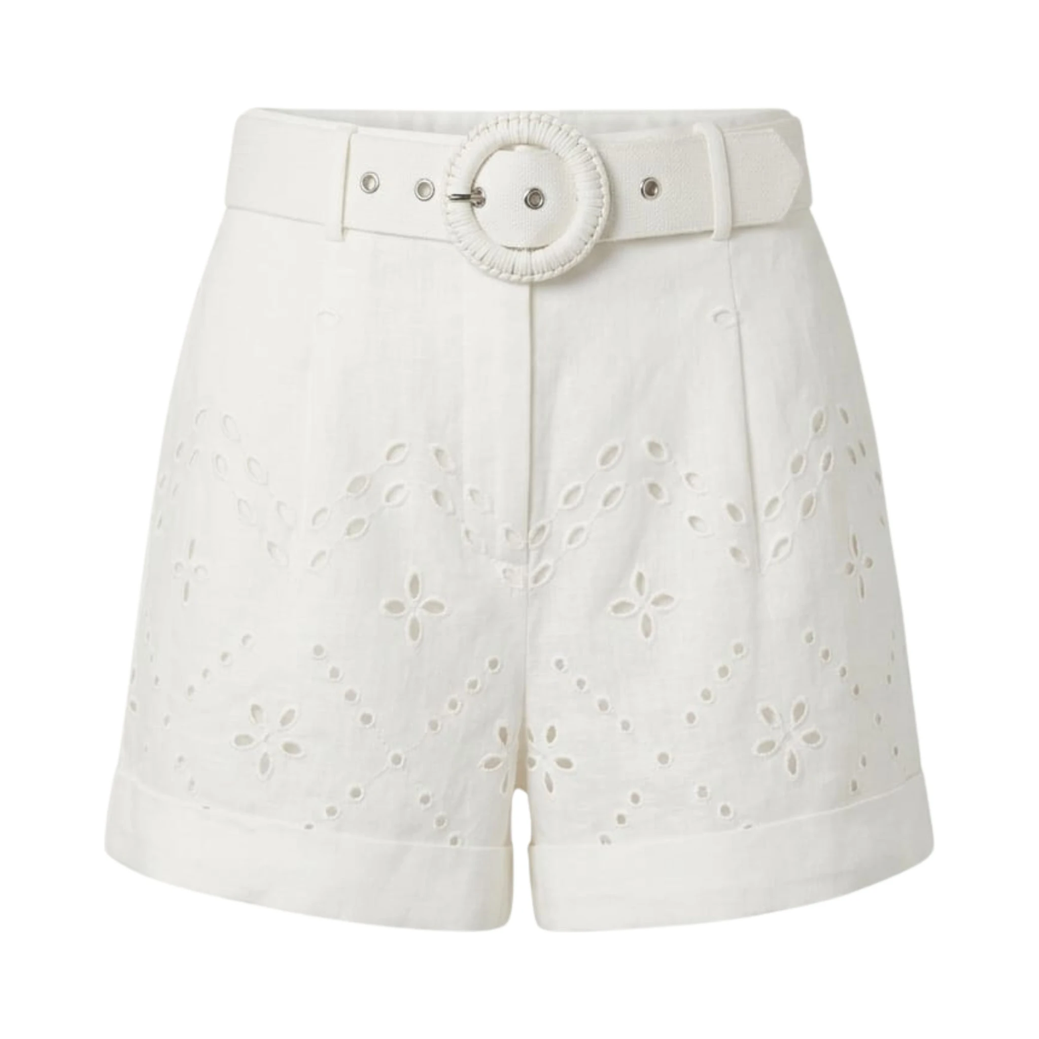 SHORTS WITH BUCKLE BELT