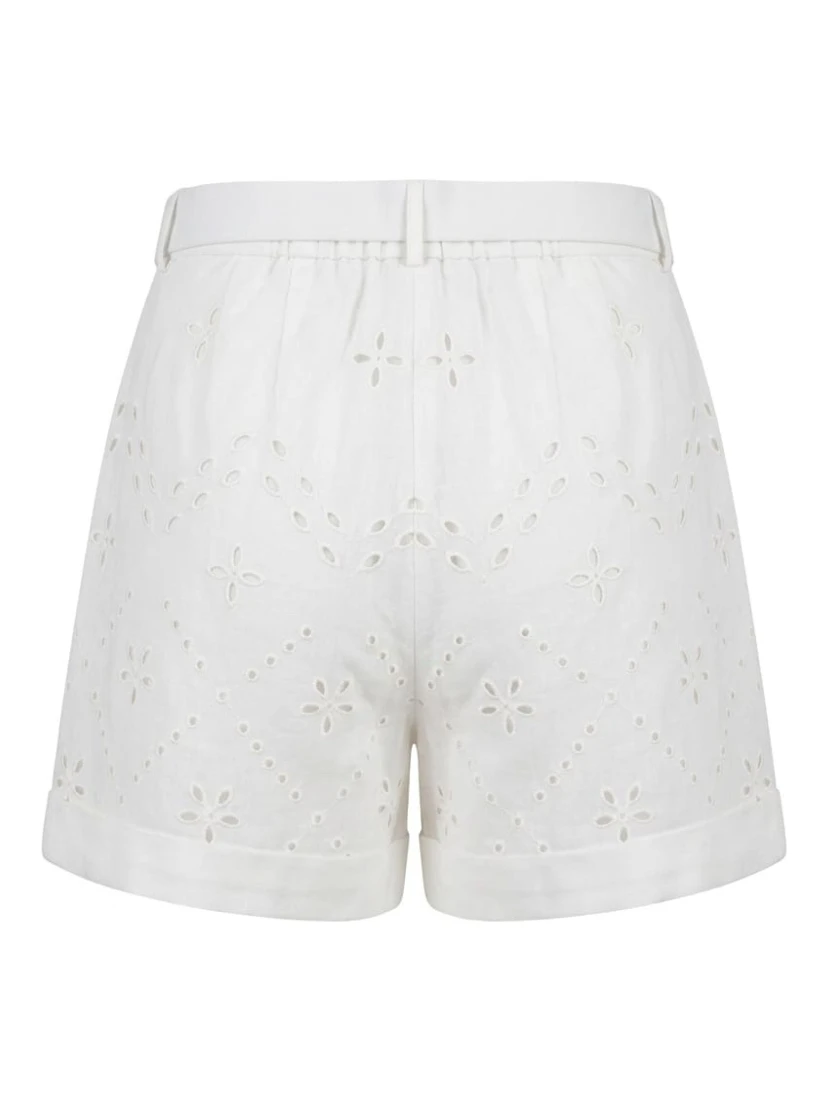 SHORTS WITH BUCKLE BELT