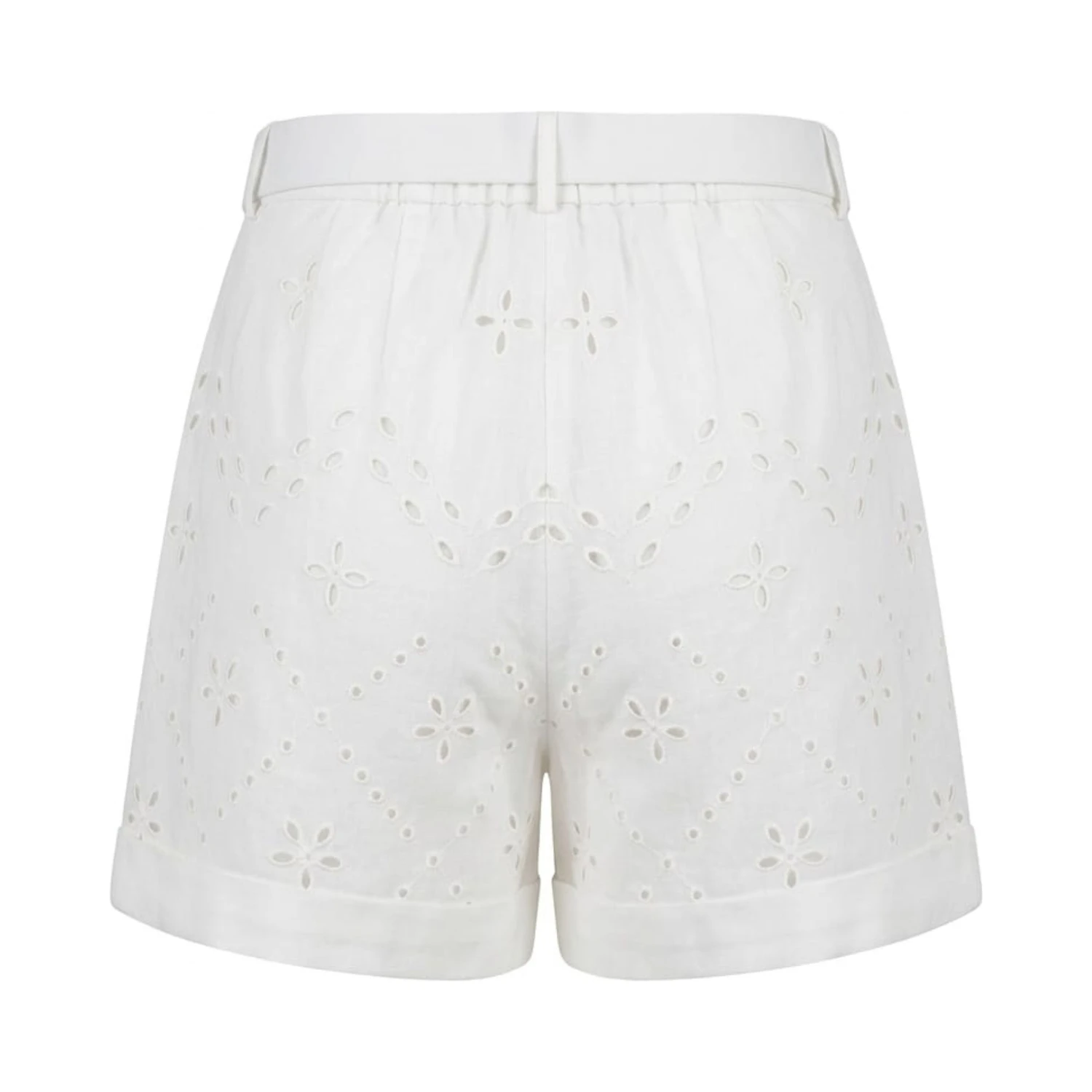 SHORTS WITH BUCKLE BELT