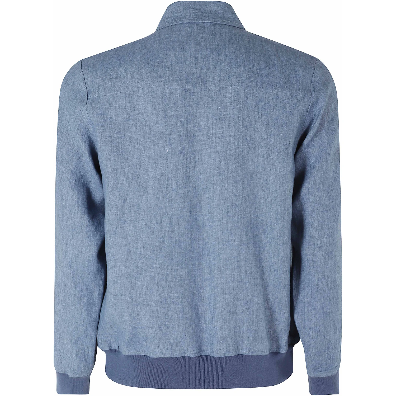 GIUBBINO ZIP LINO COTONE