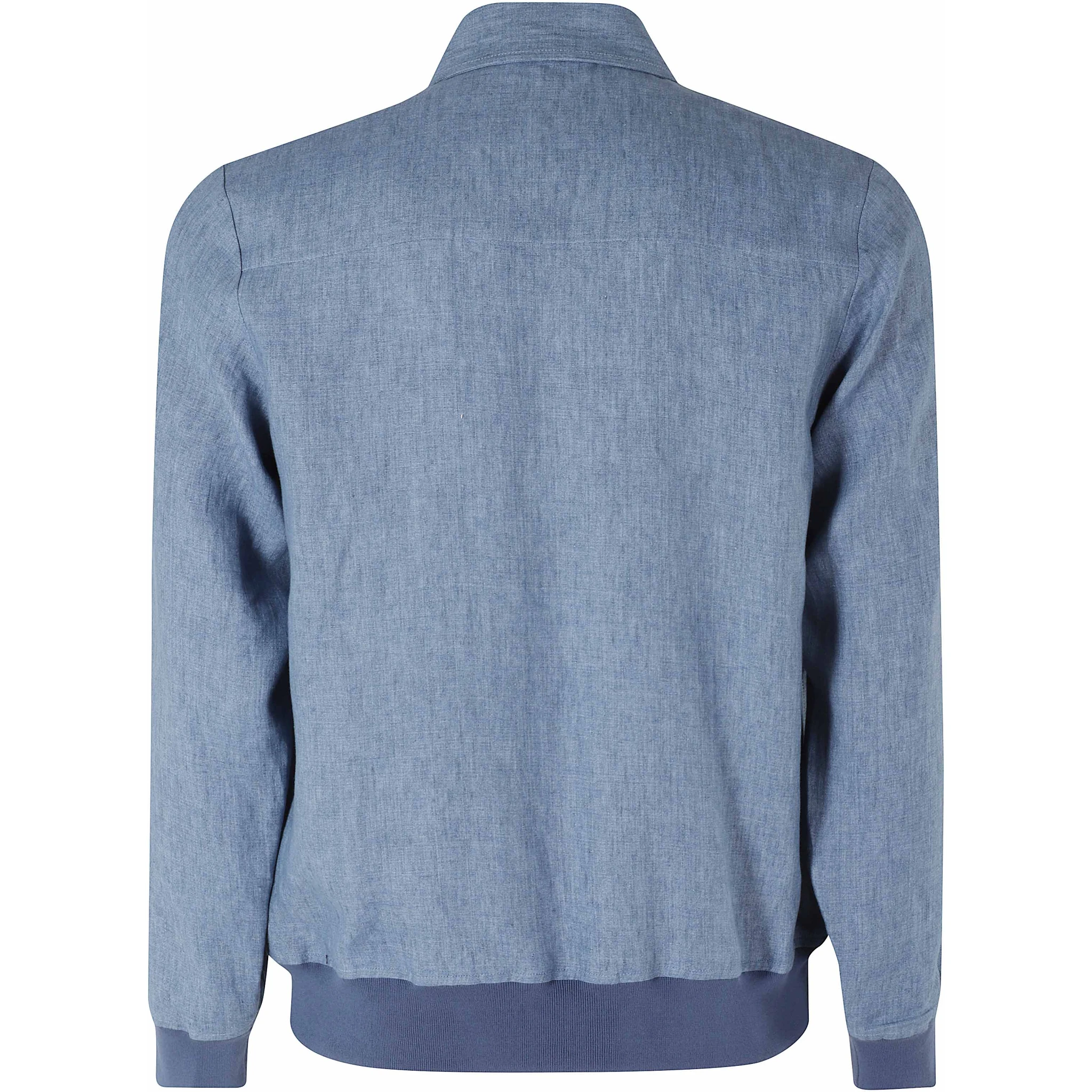 GIUBBINO ZIP LINO COTONE