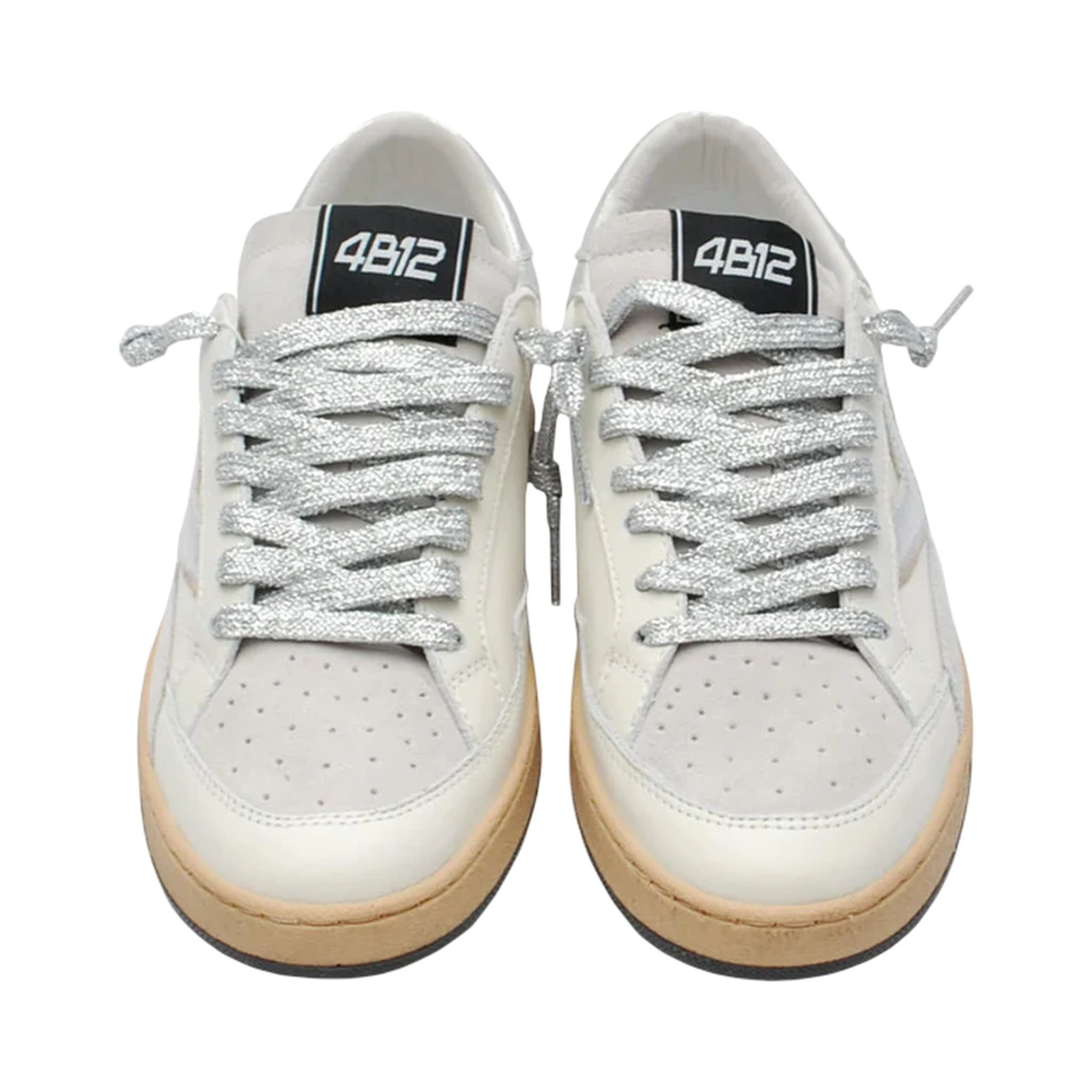 4B12 Sneakers White