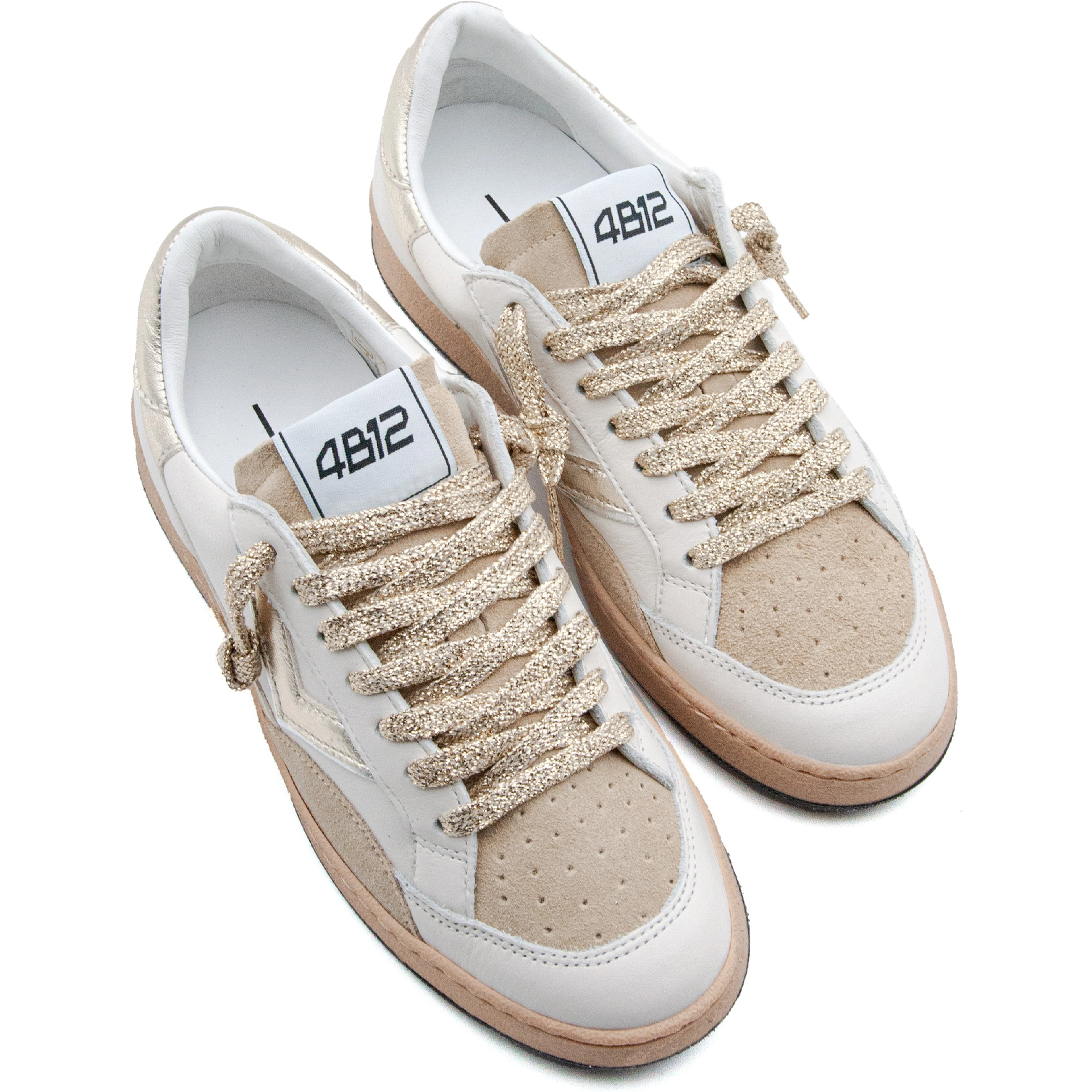 4B12 Sneakers White