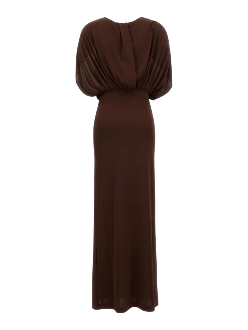 LONG CAPE DRESS