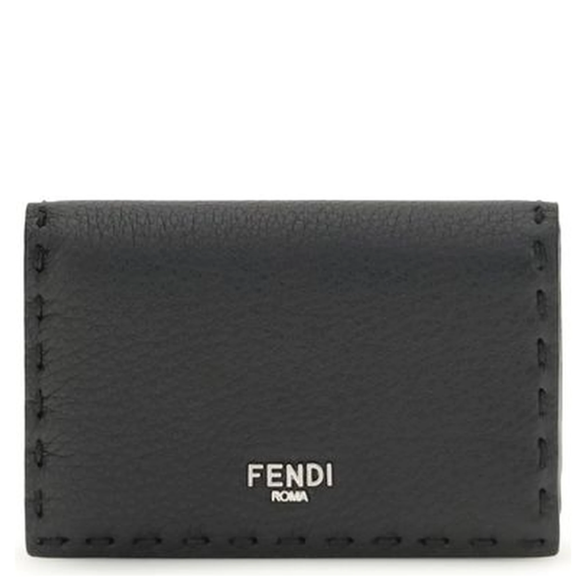 Black Calf Leather Bos Taurus Wallet