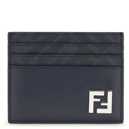 Blue Leather Wallet