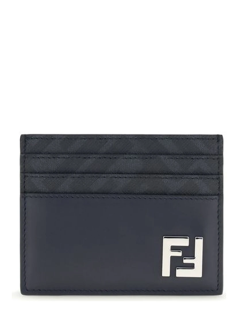 Blue Leather Wallet