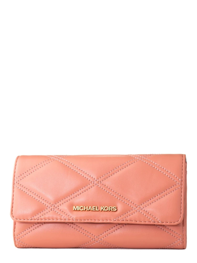 Pink Leather Handbag