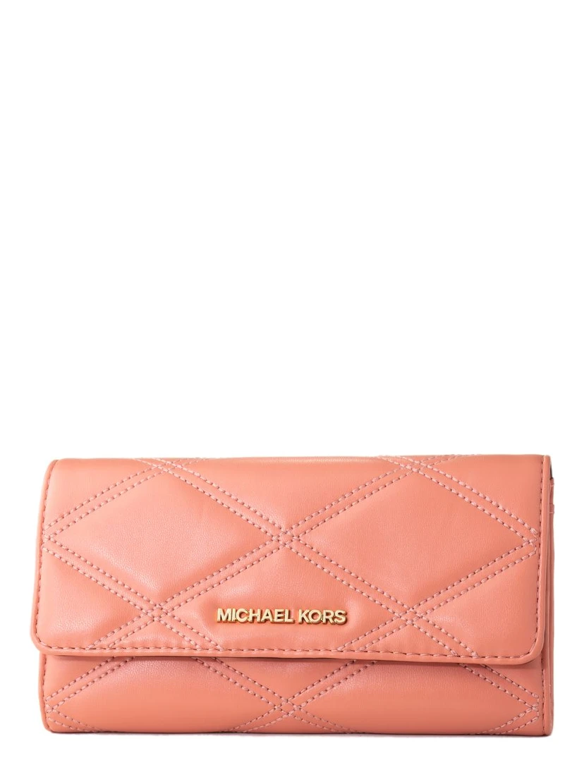 Pink Leather Handbag
