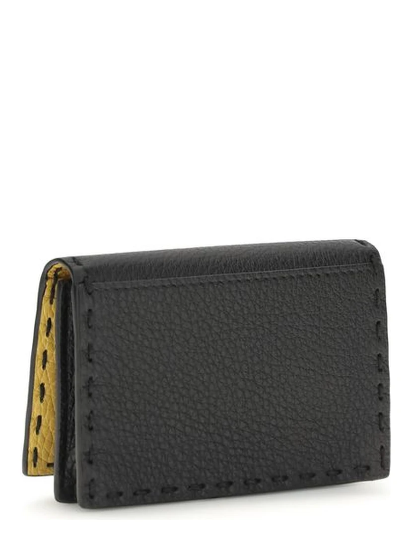Black Calf Leather Bos Taurus Wallet