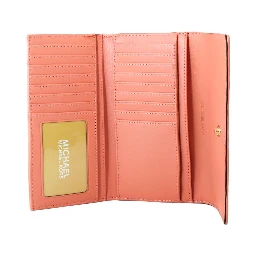 حقيبة يد جلدية وردية