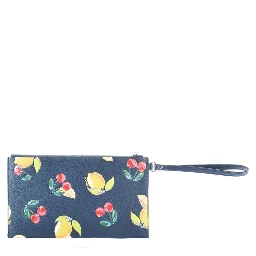 Multicolor Canvas Clutch Bag