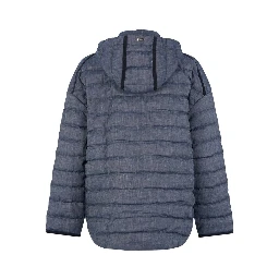 Blue Cotton Jackets And Coat