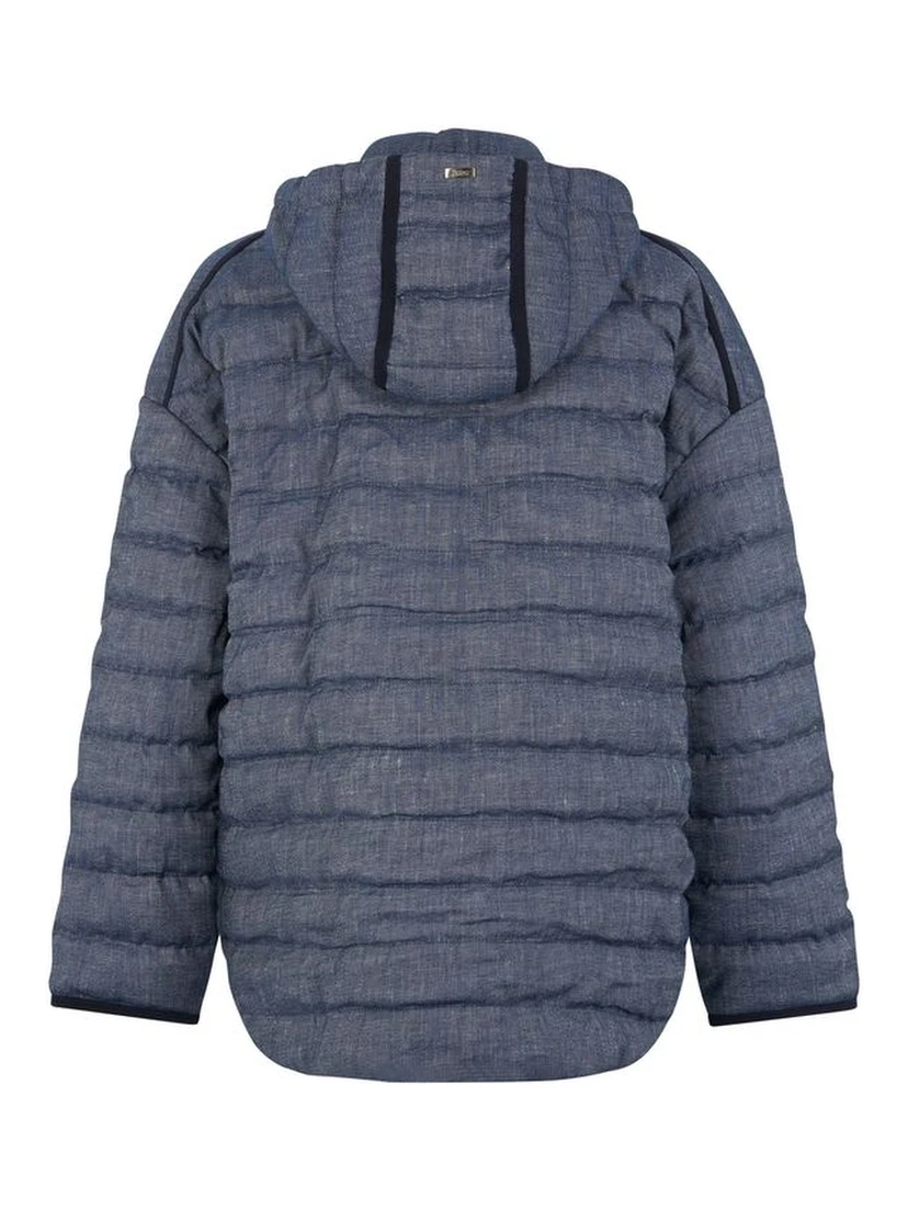 Blue Cotton Jackets And Coat