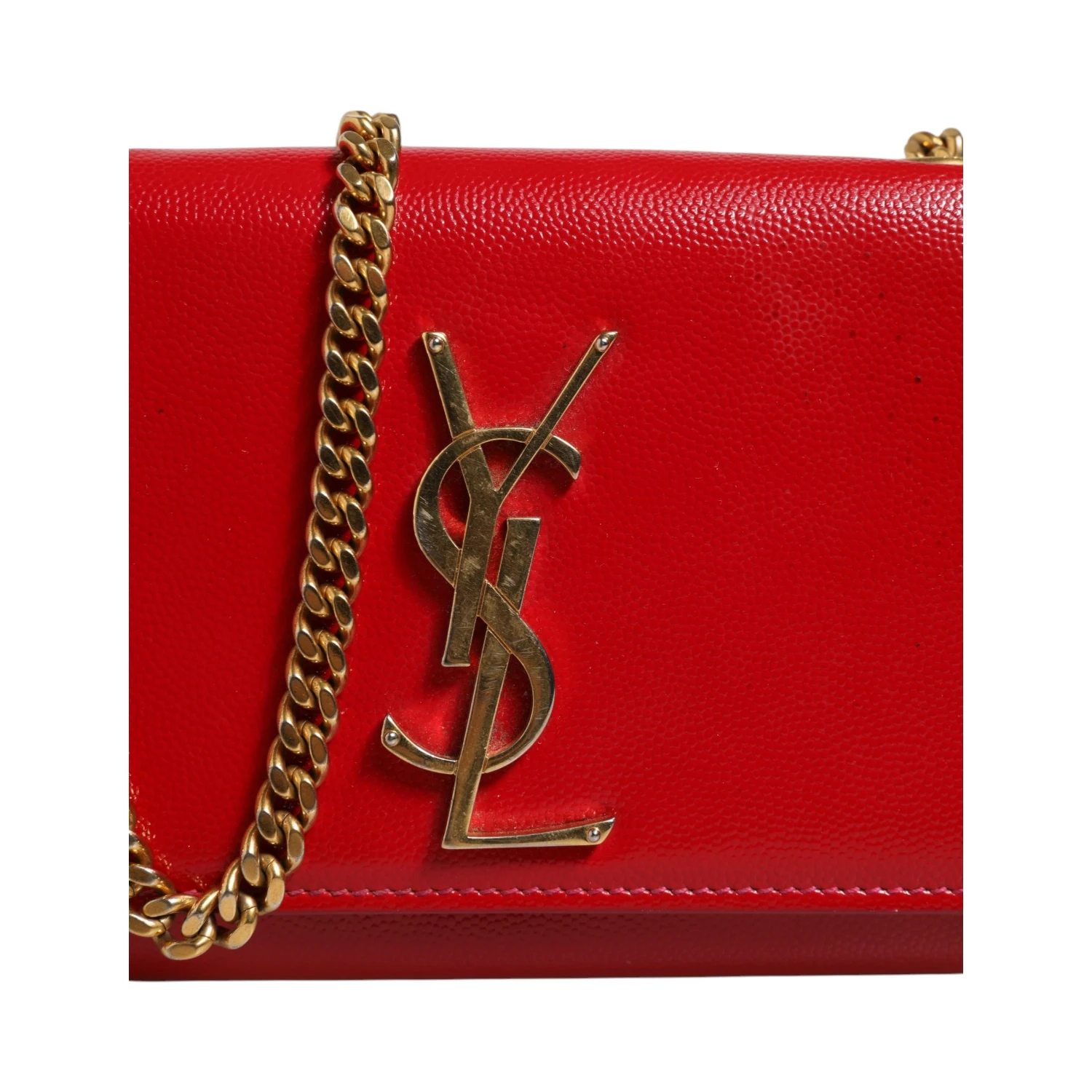 Kate Red Leather Crossbody Bag