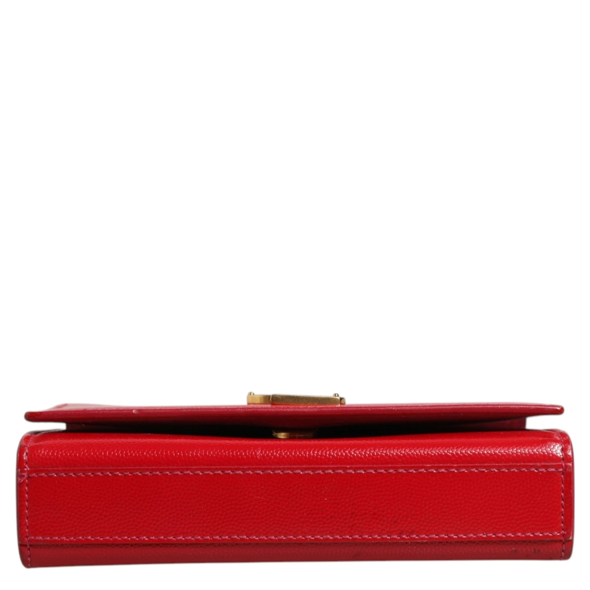 Kate Red Leather Crossbody Bag