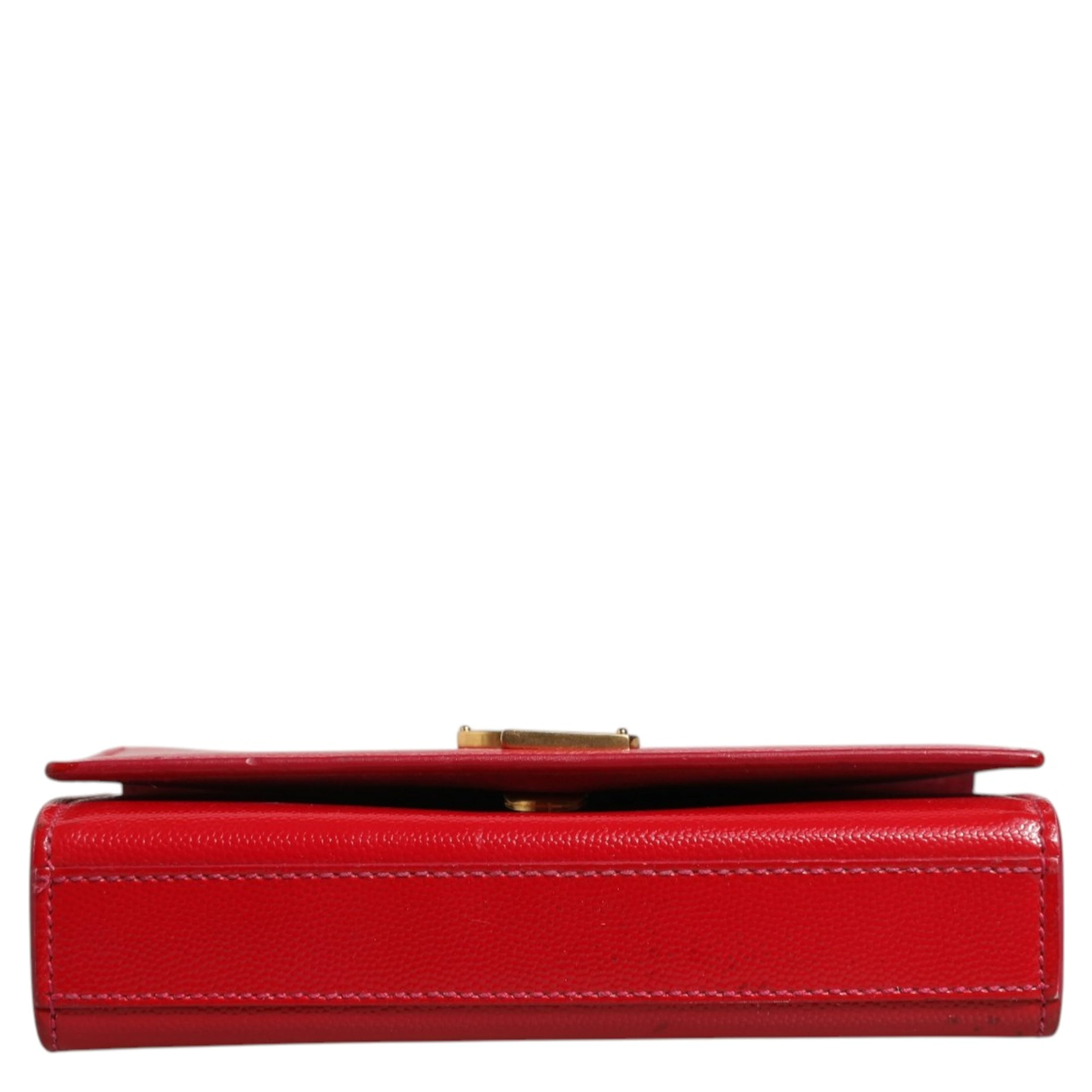 Kate Red Leather Crossbody Bag