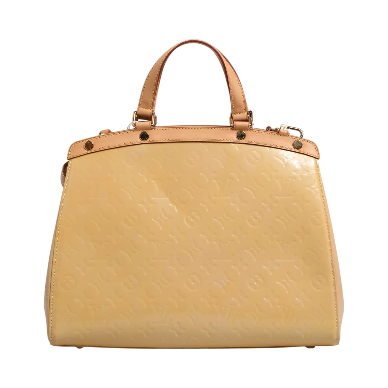Monogram Vernis Brea MM Beige Poudre