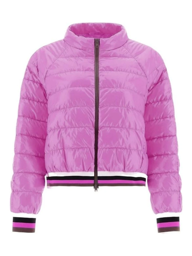 Multicolor Polyamide Bomber