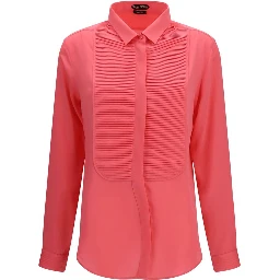 Multicolor Silk Dress Shirt
