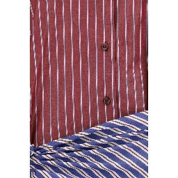 Bordeaux Cotton Casual Dress
