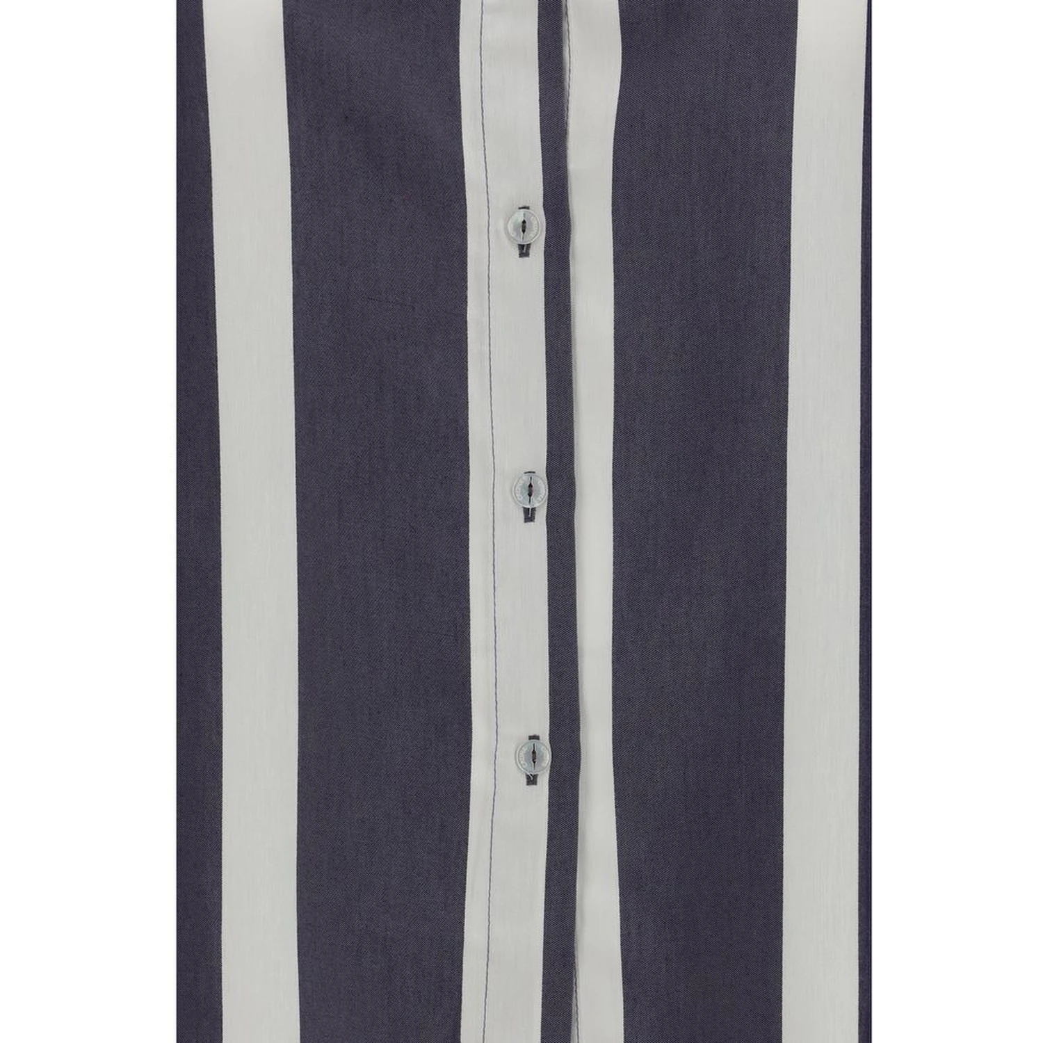 Blue Viscose Pattern Shirt