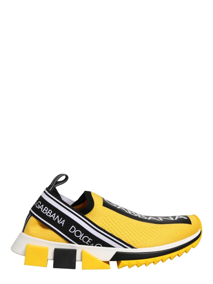 Yellow Sorrento SlipOn Low Top Sneakers Shoes