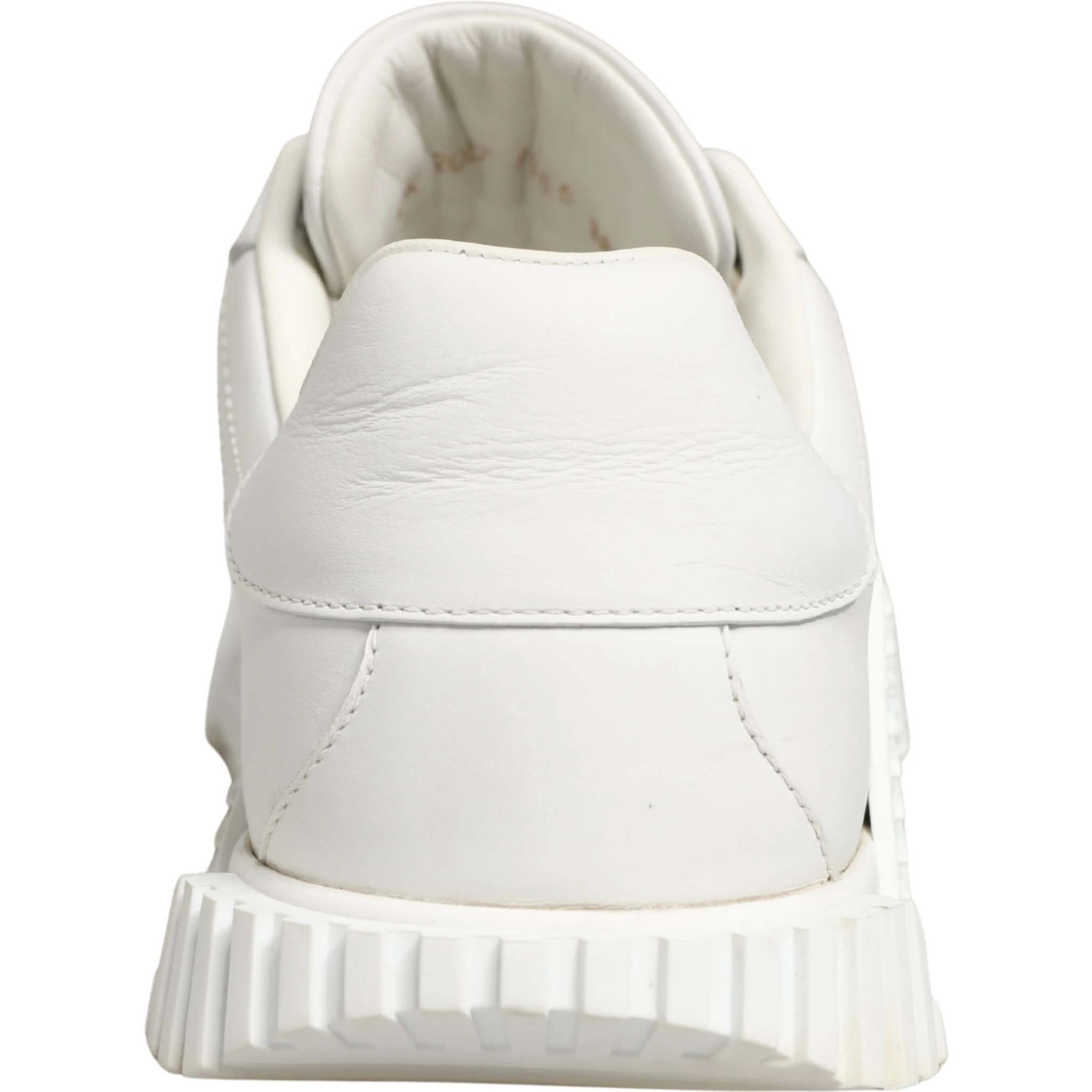 White NS1 Lace Up Low Top Sneakers Shoes