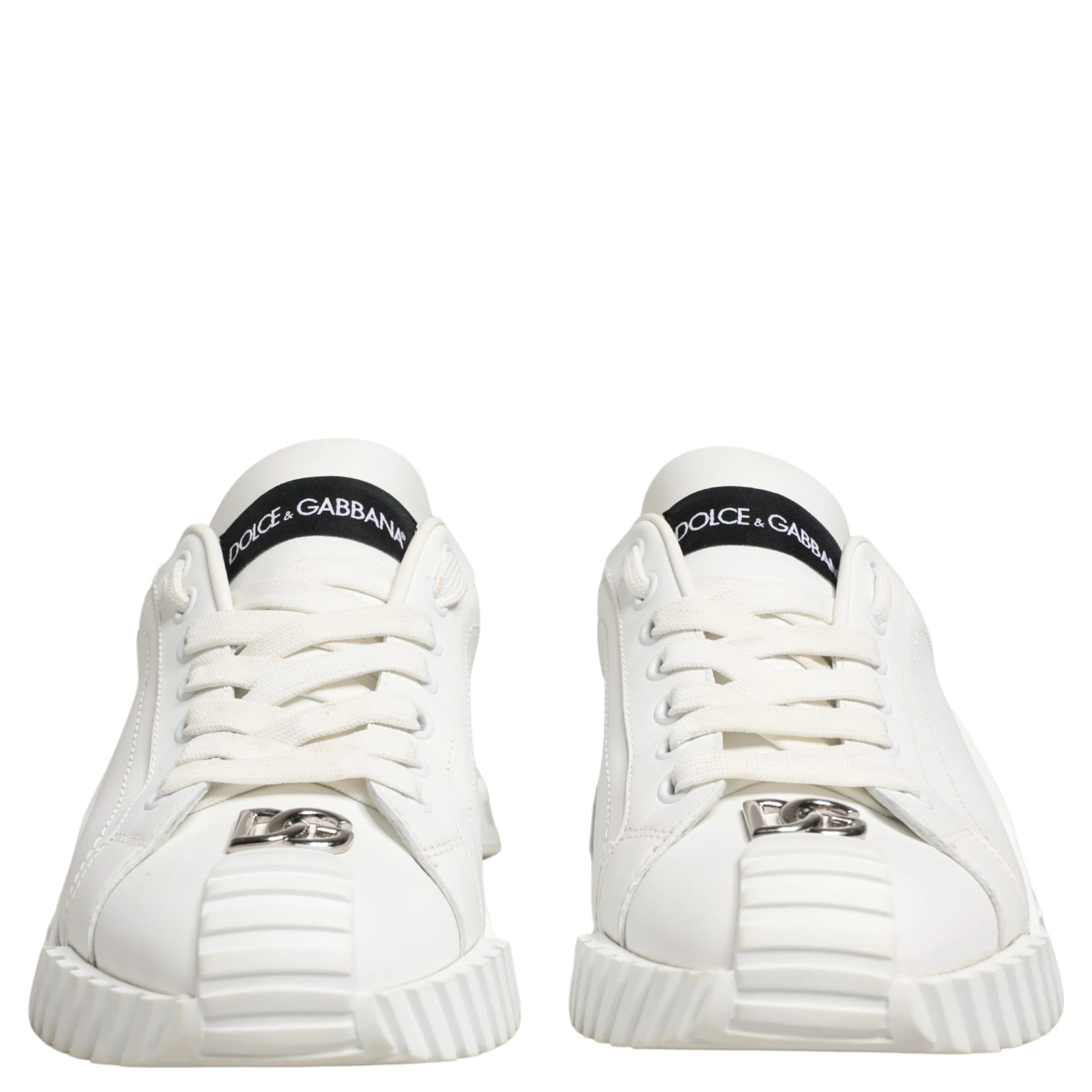 White NS1 Lace Up Low Top Sneakers Shoes