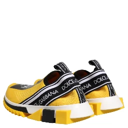 Yellow Sorrento SlipOn Low Top Sneakers Shoes