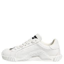 White NS1 Lace Up Low Top Sneakers Shoes