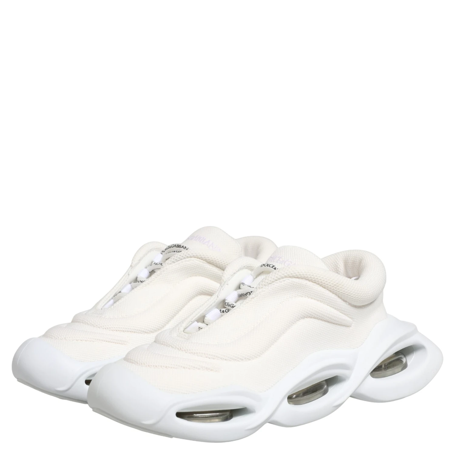 White Slip On Wave Low Top Sneakers Shoes