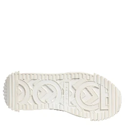 White NS1 Lace Up Low Top Sneakers Shoes