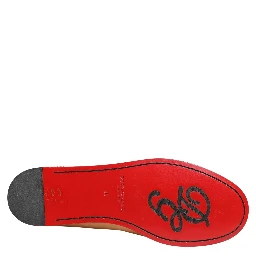 Beige Tassel Leather Men Slip On Loafers Shoes